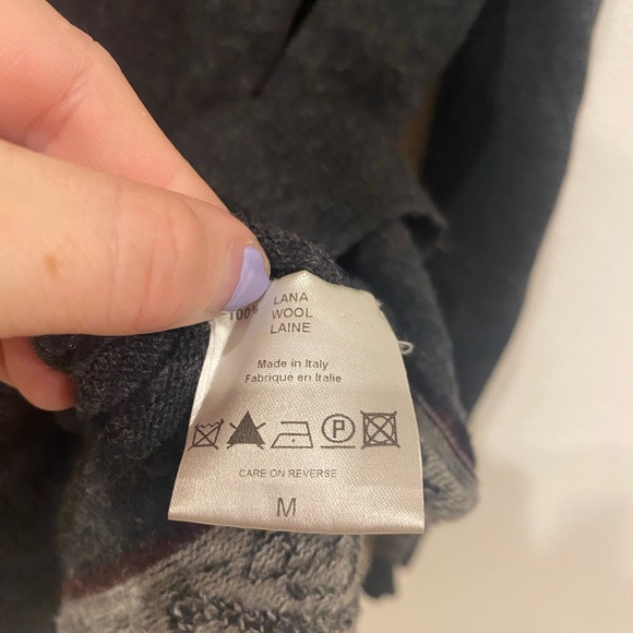 Alexander McQueen Wool Skull Cardigan Size Medium - Picture 4 of 5